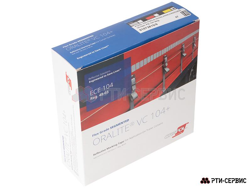 Лента светоотражающая ORALITE VC 104+ жёлтая (12.5 м) тентовая - фото 4