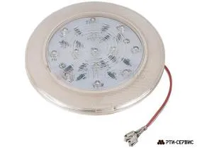 Светильник для салона автофургона, LED, ø115 мм, 12В