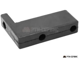 Отбойник (буфер) резиновый 180х130х40х70 мм (угловой)