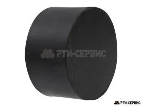Резинометаллический буфер (аналог K0573.07504055 KIPP) D-75, H-40 с внутренней резьбой M12 - фото 1