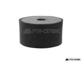 Резинометаллический буфер (аналог K0573.07504055 KIPP) D-75, H-40 с внутренней резьбой M12 - фото 2
